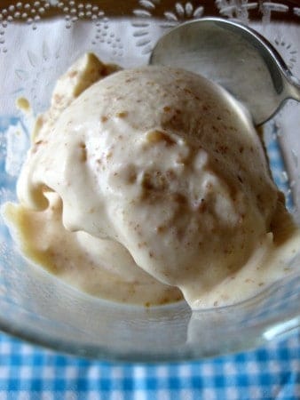 Erdnussbutter-Eis