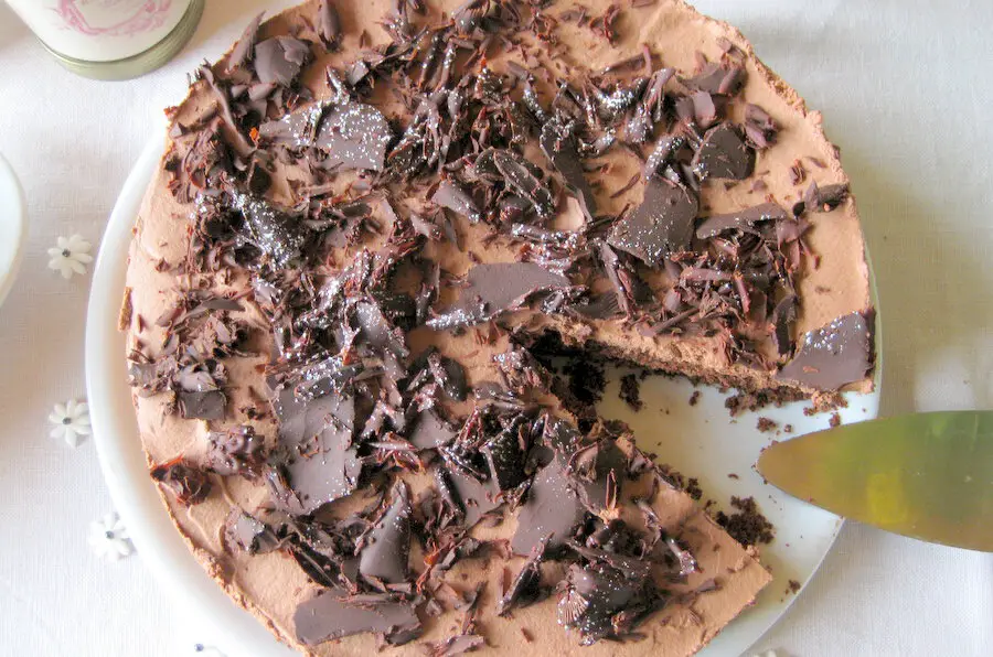 Schokolade-Mousse-Torte, laktosefrei