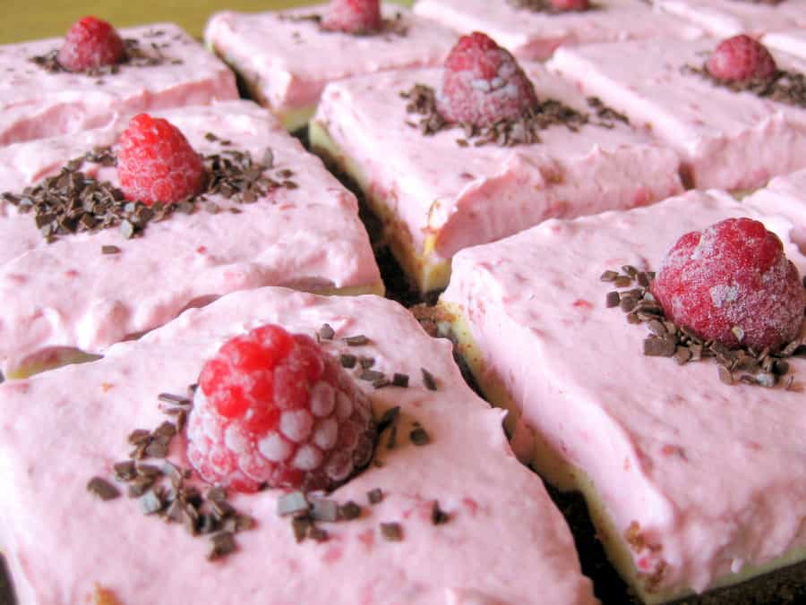 Himbeer-Cheesecake-Brownies
