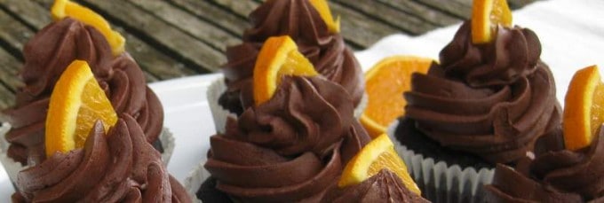 Schoko Orangen Cupcakes 10