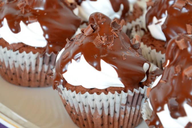 Brownie Marshmallow Cupcake 6