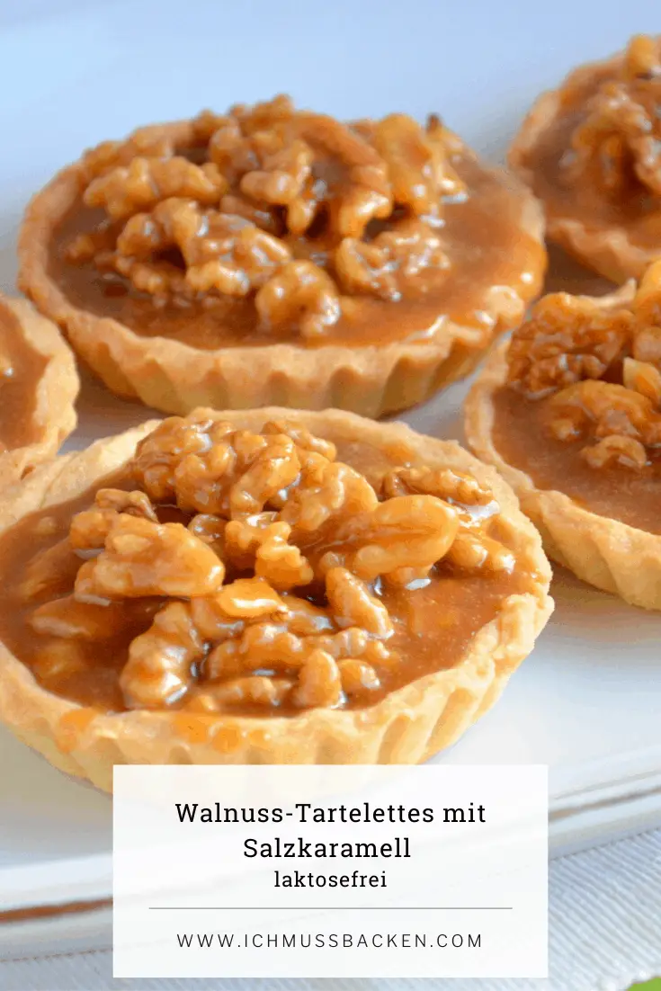 Walnuss-Tartelettes mit Salzkaramell