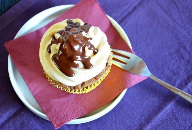 Sachertorte-Cupcakes
