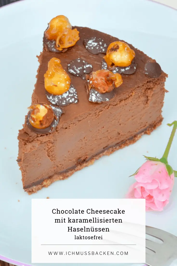 Chocolate Cheesecake, laktosefrei - Ich muss backen