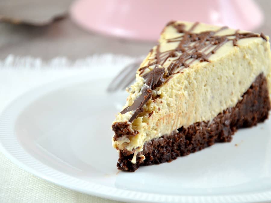 Bananen-Schokolade-Cheesecake, glutenfrei