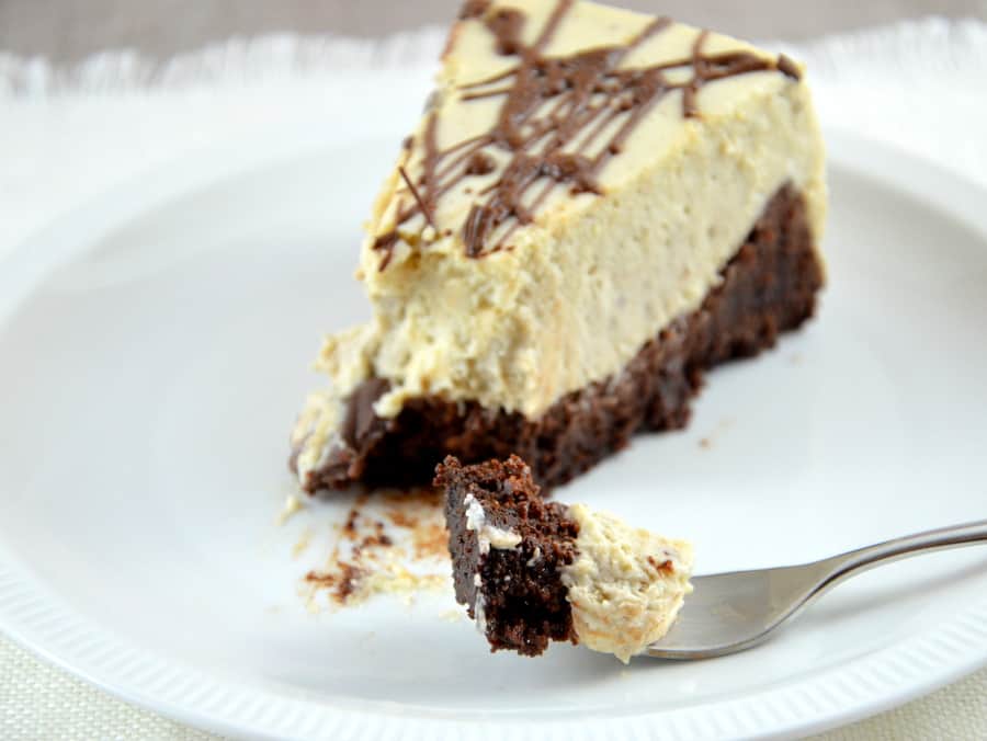 Bananen-Schokolade-Cheesecake, glutenfrei