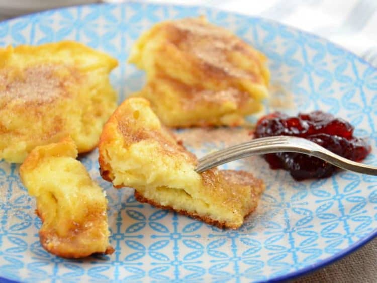 Topfennocken nach einem Rezept von 1954, laktosefrei - Ich muss backen