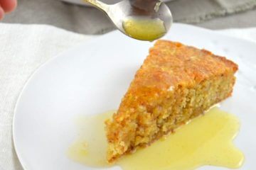 Orangen-Mandel-Kuchen mit Orangensirup
