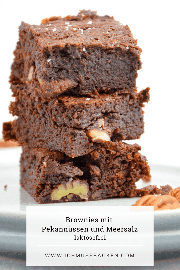 Brownies mit Pekannüssen und Meersalz