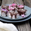 Schokolade-Erdbeer-Vanille-Marshmallows, selbstgemacht