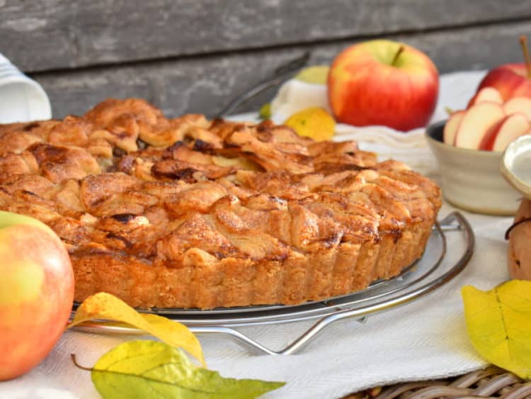 Köstlicher Apple Pie nach amerikanischem Rezept, laktosefrei - Ich muss ...