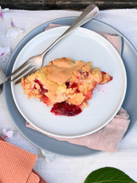 Cobbler mit Pfirsichen, Nektarinen und Ringlotten, laktosefrei - Ich ...