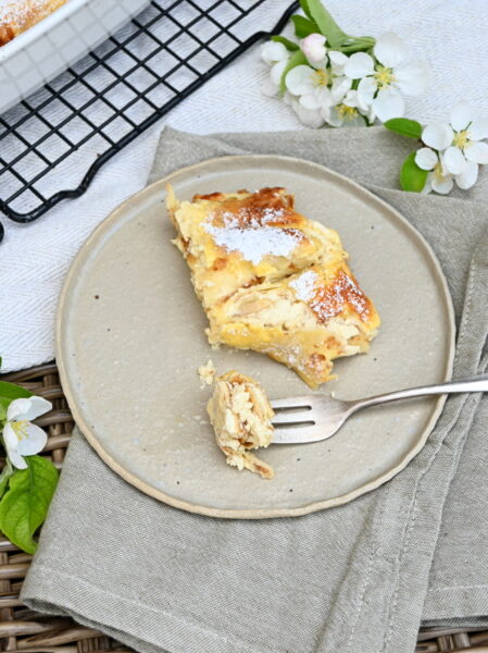 Überbackene Topfenpalatschinken, laktosefrei - Ich muss backen
