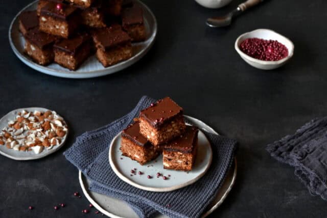 Gewürzschnitten mit Schokoglasur, laktosefrei - Ich muss backen