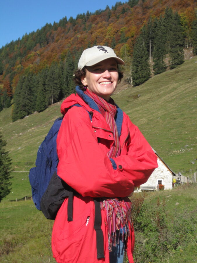 Eva Dragosits 2011 beim Wandern